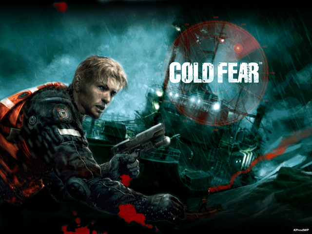 Cold Fear title screen for Xbox